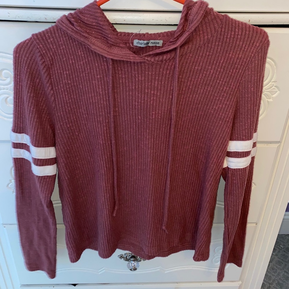 Waffle Pink sweatshirt